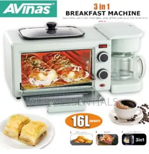 Avinas AV- 16L 3 in 1 Breakfast Machine