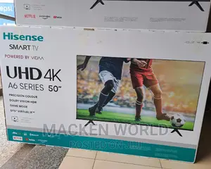 50 Hisense Smart UHD TV New