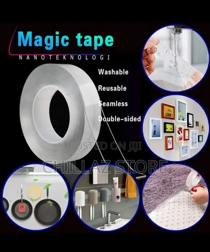 Nano Reusable Magic Adhesive Tape.
