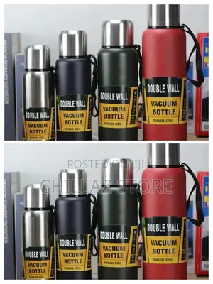 Double Wall Vacuum Bottle Flask.