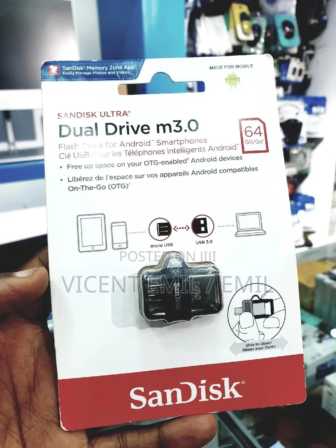 Dual Drive 64gb M3.0 OTG
