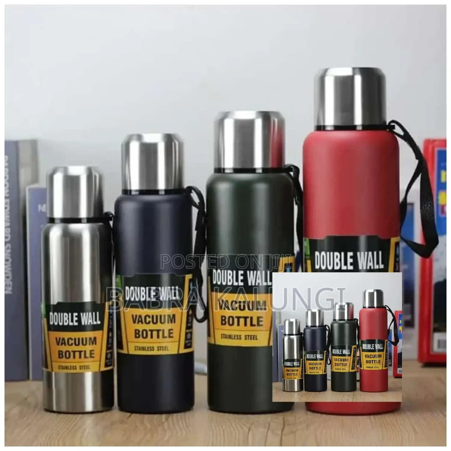 Double Wall Vacuum Bottle Flask