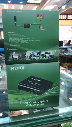 HDMI Video Capture Card With Loop Out