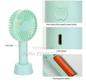 Mini Rechargeable Portable Handheld USB Fan