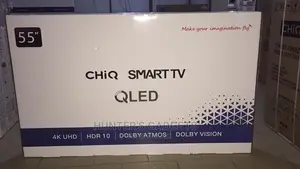 Chiq 55 Inch Qled Smart Uhd Google Frameless Bluetooth