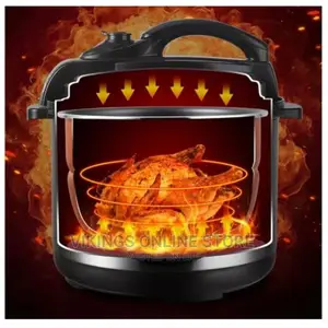 Sonifer 6L Electric Rice/Pressure Cooker,
