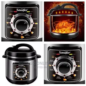 Sonifer 6L Electric Rice/Pressure Cooker,