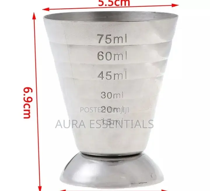 Stainless Steel Cocktail Measuring Cup