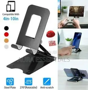 4 in 1 Metallic Phone and Tablet Holder