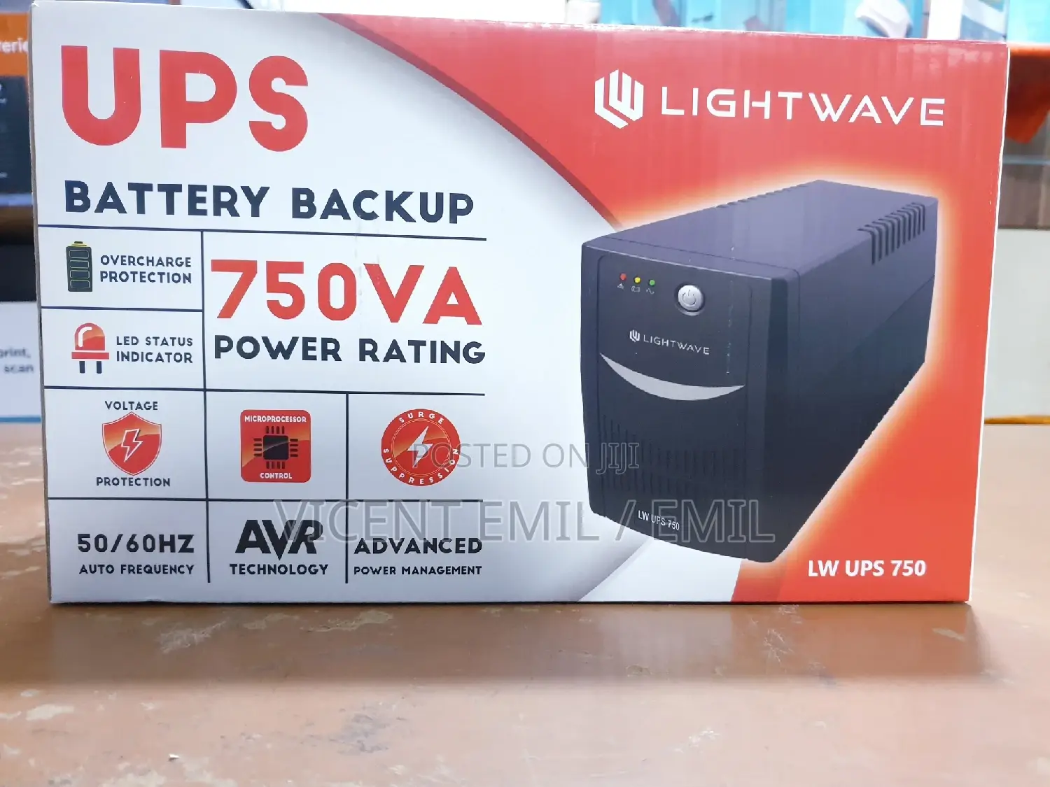 UPS Lighwave (Uninterrupted Power Supply)
