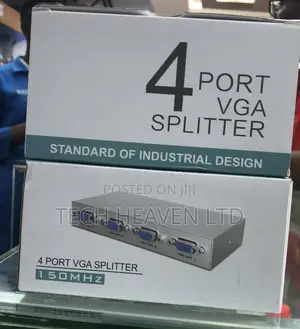 1x4 VGA SPLITTER - 4 Port