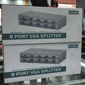 1x8 VGA SPLITTER - 8 Port