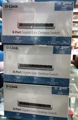 8-Port Gigabit Desktop Switch Dlink DGS 1008A