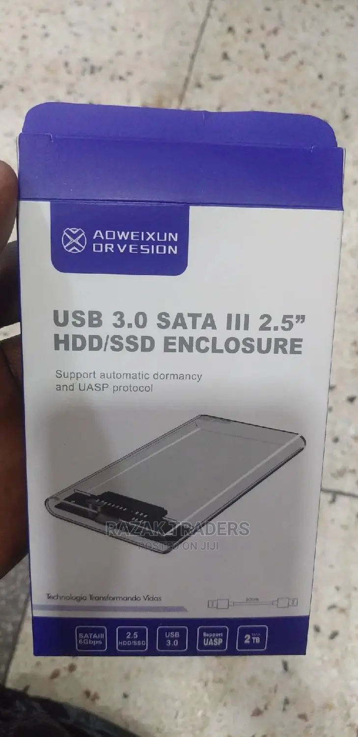 External Hard Drive Enclosure USB 3.0 to SATA