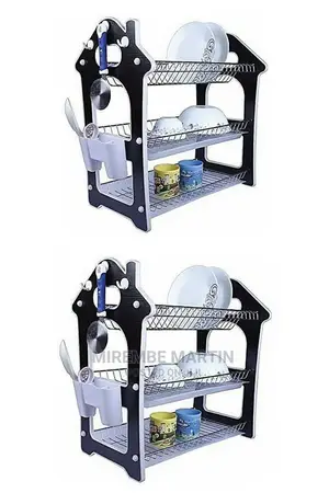 3 Layer Wooden Dish Rack