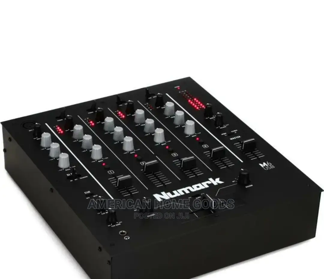 Numark M6 USB 4-Channel DJ Mixer