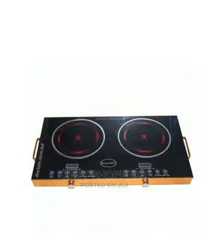 Silver Crest 2 Burner Infrared Cooker Hot Plate Stove -Black