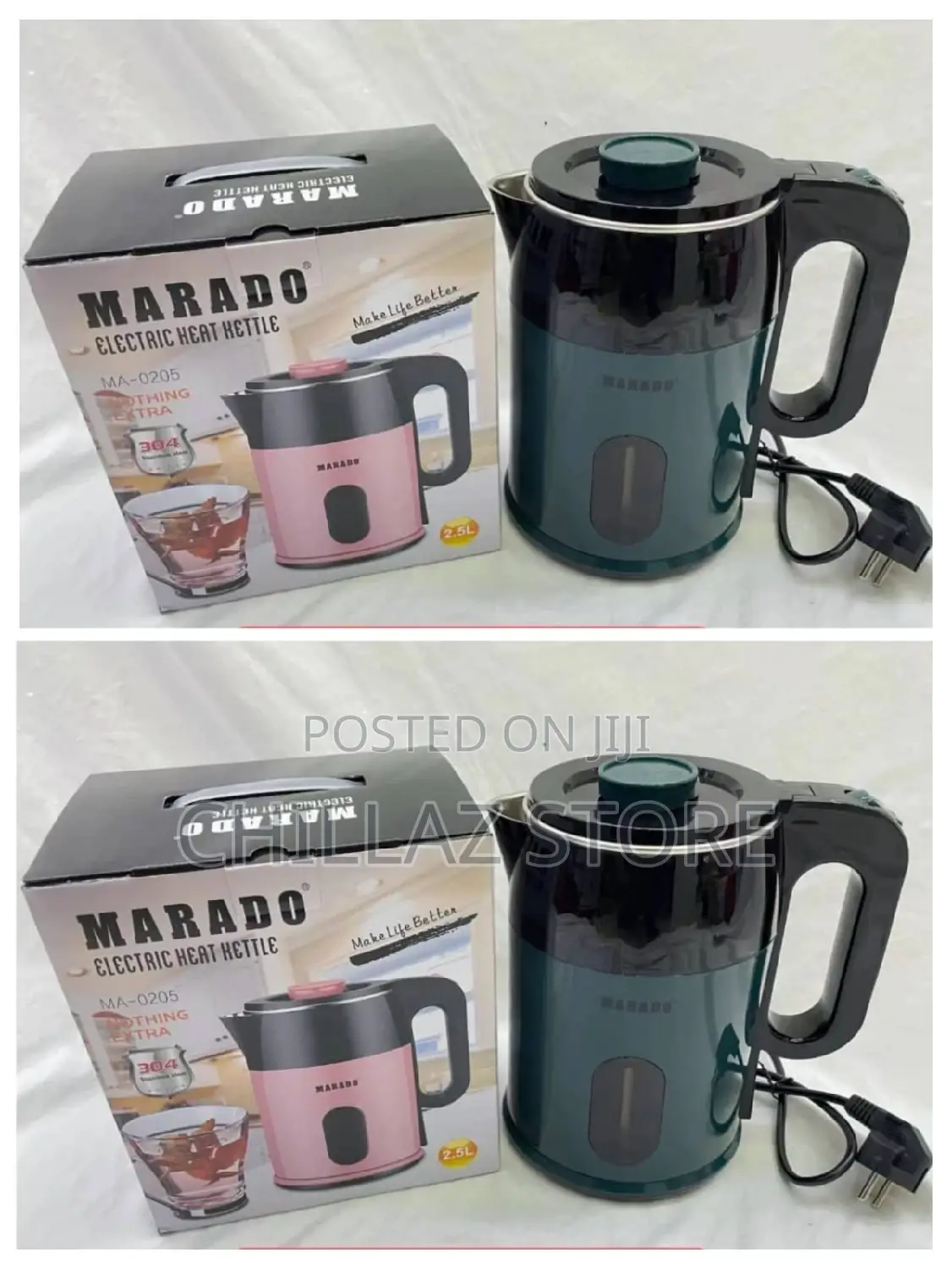 2.5L Marado Electric Heat Kettle.