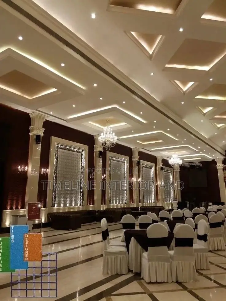Hotel Gypsum Ceiling Designings.