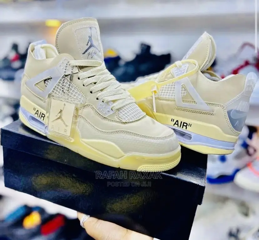 Original Unisex Air Jordan 4 Cream