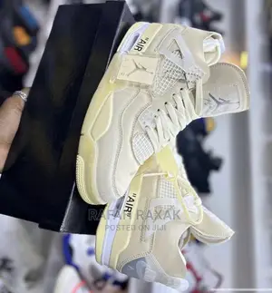 Original Unisex Air Jordan 4 Cream