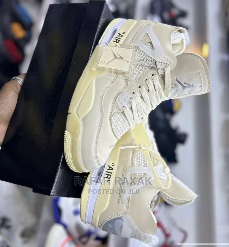 Original Unisex Air Jordan 4 Cream