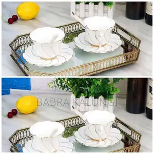 Glass Mirror Tray