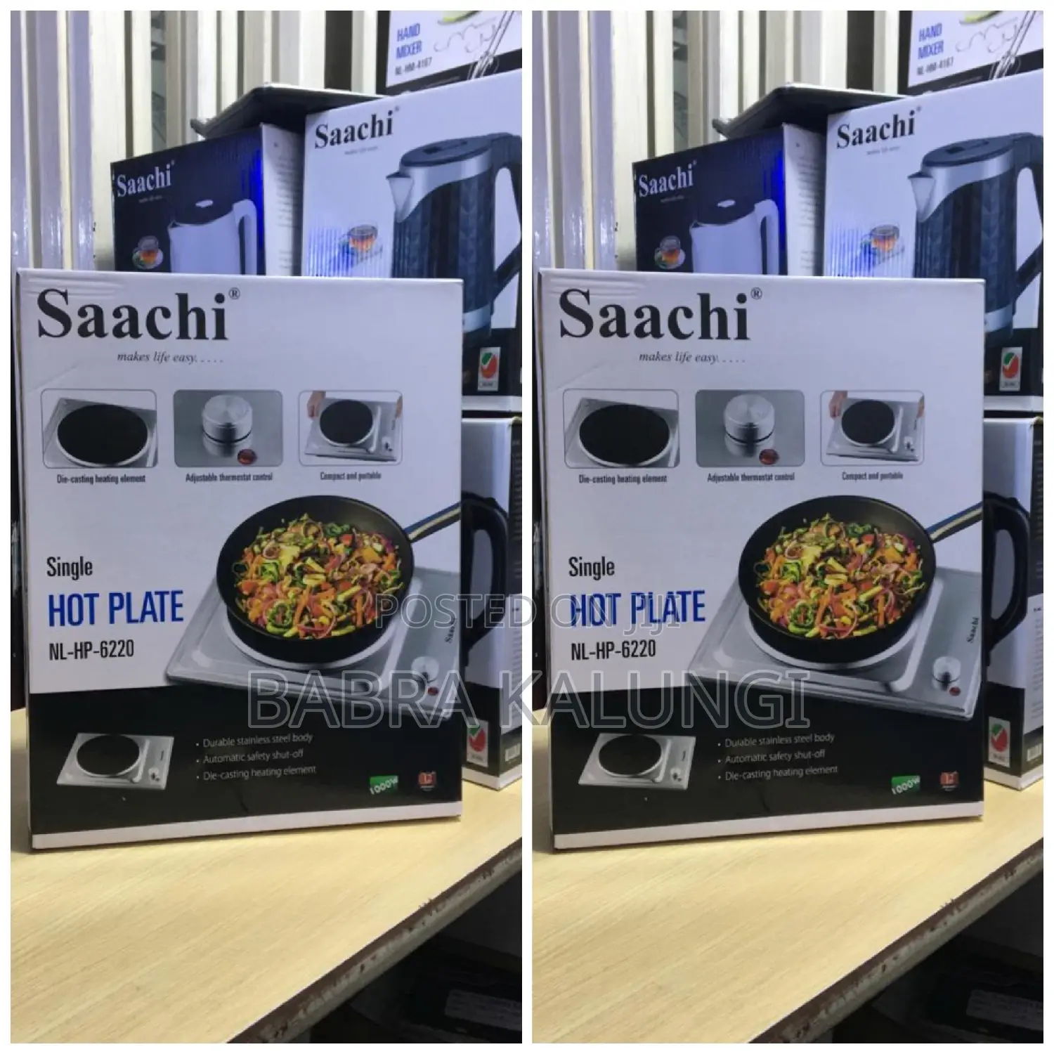 Saachi Single Solid Hot Plate