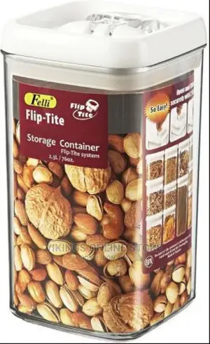 4 Piece Airtight Sugar Bowl Cereal Food Storage Containers