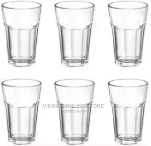 Luminarc 6 Pieces of Water Juice Glasses Cups Drinkware