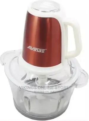 AVINAS 2L Glass Bowl Electric Meat Mincer Chopper Grinder