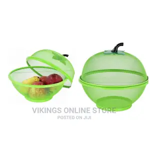 Fruit Vegetable Fruit Basket Storage Bowl Container, Green