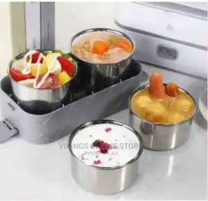 Portable Electric Lunch Box Heating Food Steamer Container,