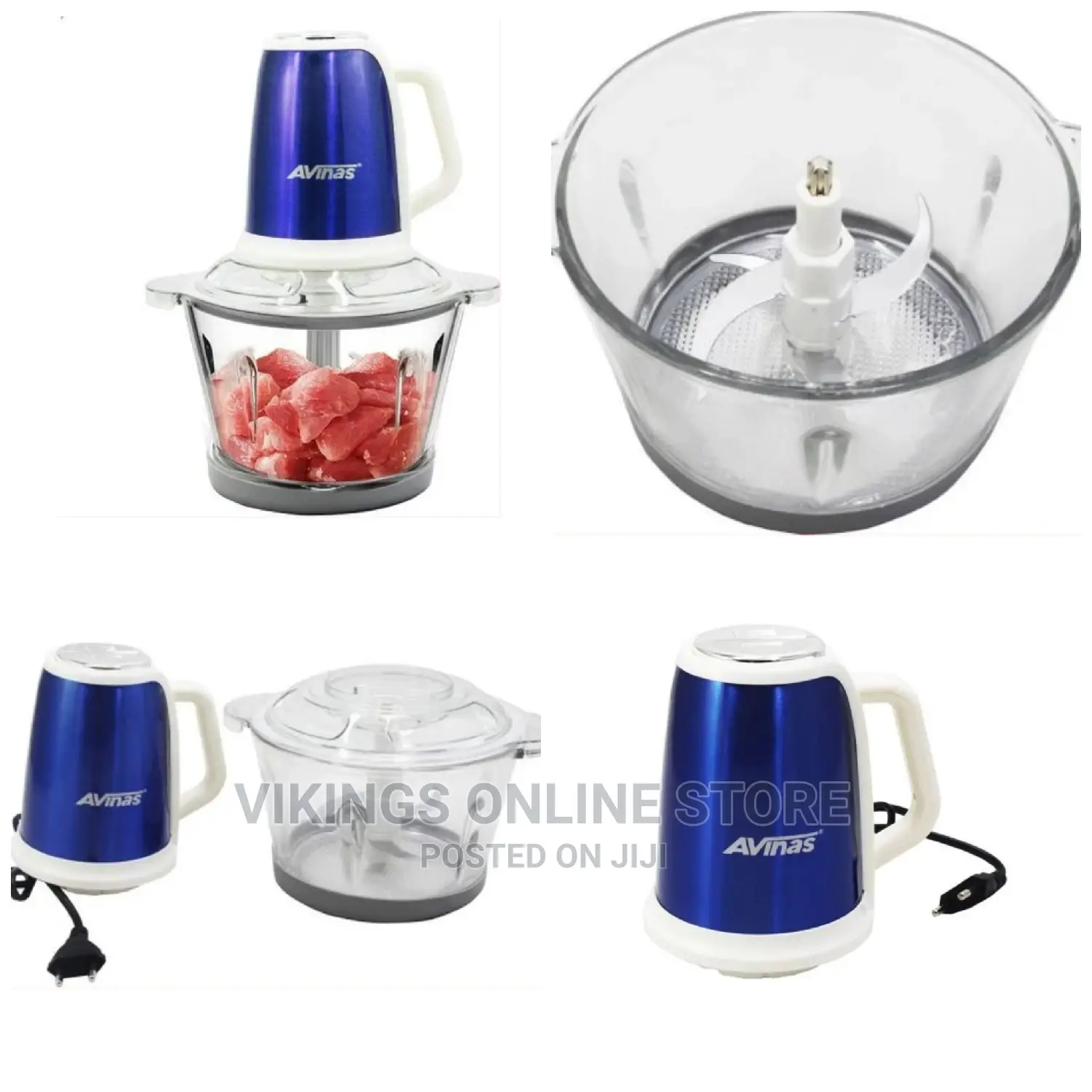 Multi-Functional Electric Meat Mincer Chopper 2 Litres