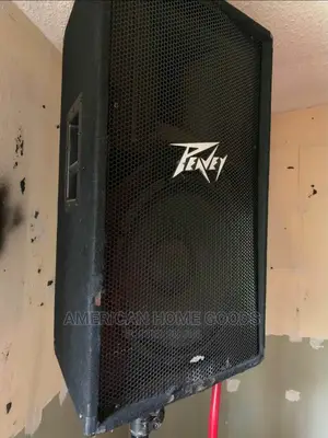 Pair of Peavey 2-Way PA Top Loud Speakers 15 Inch Woofers