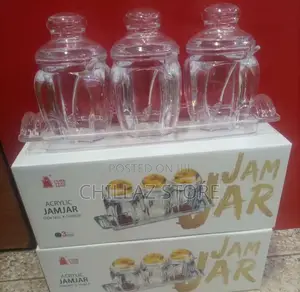 Acrylic Jam Jar.