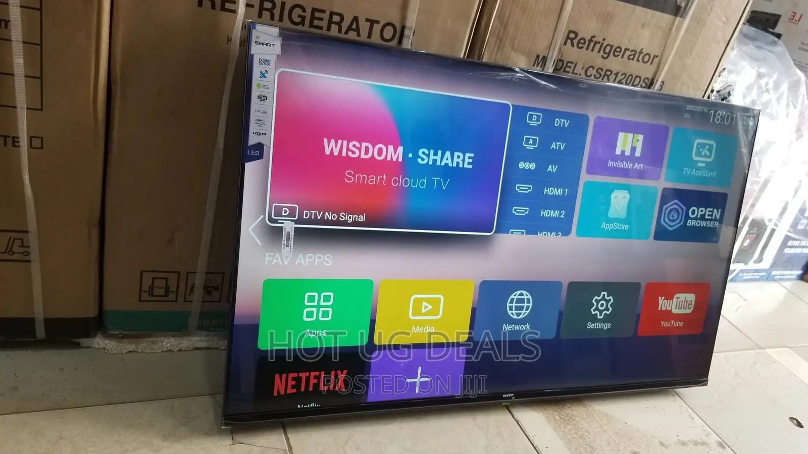 Smart Plus 43 Inch Full Hd Smart Android - Black