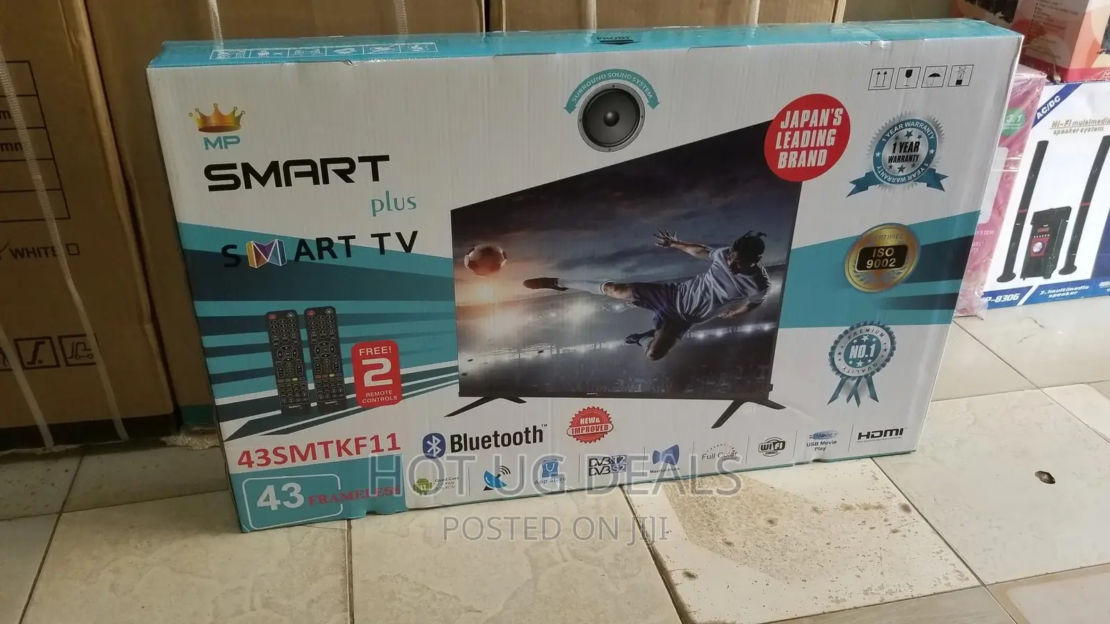 Smart Plus 43 Inch Full Hd Smart Android - Black