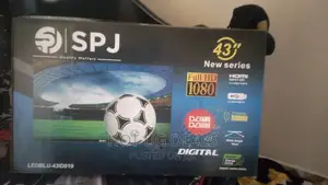 SPJ 43 Inch Digital Led TV With Free to Air - Black