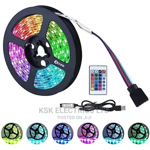 LED Strips Light, Cutable RGB Flexible Rope Lights, 13.12ft
