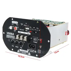 12V / 220V 80W High Power Car Hi-Fi Amplifier Board