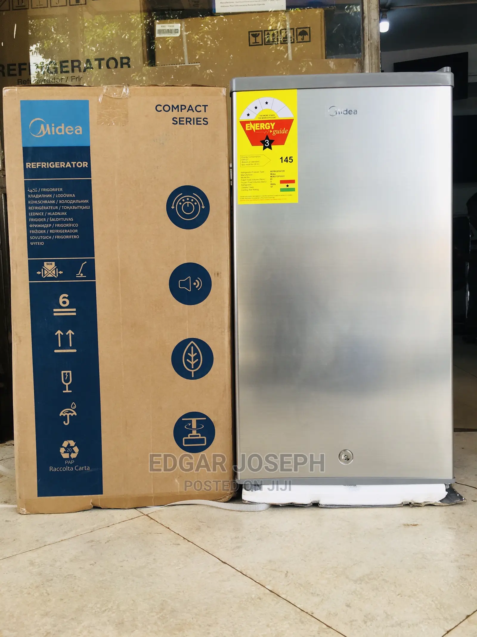 Midea Refrigerator Brand New 133L