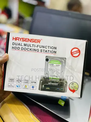 Dual HDD Dock With Sata and Ide - Card Reader