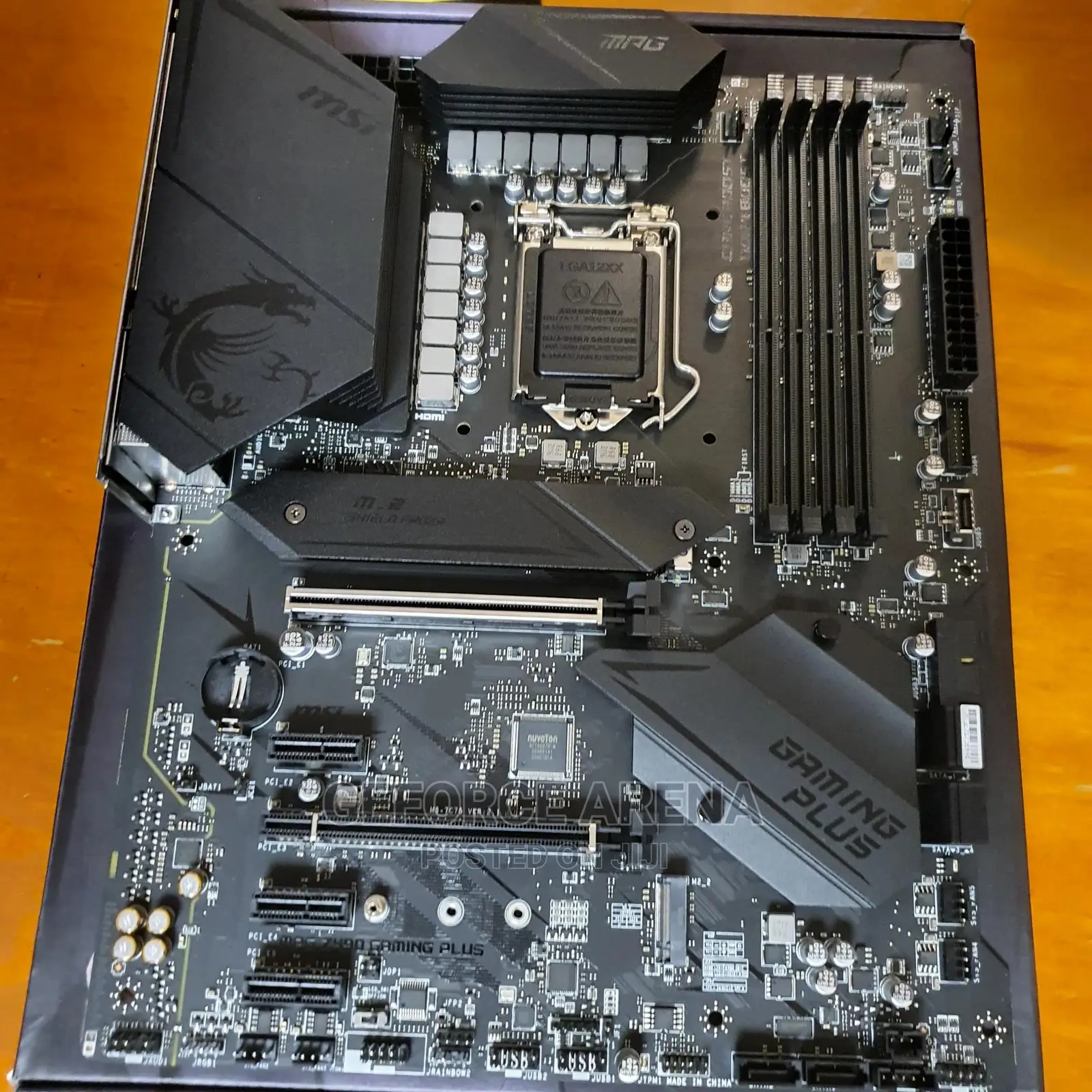 MSI Z490 MPG - Supports Intel 10/11th Gen Cpus + 128GB RAM