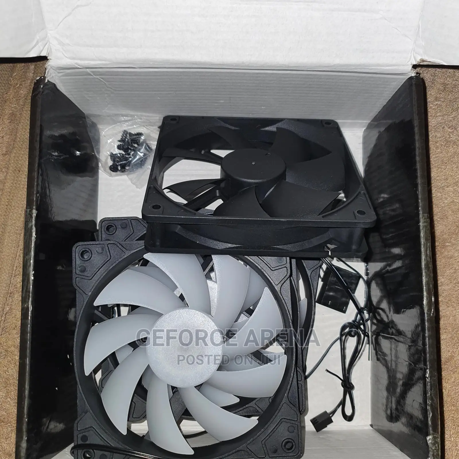 4 RGB Computer PC Case Fans - Brand New