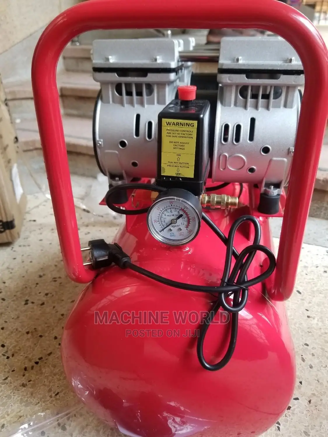 Silent Air Compressor (2 Heads)