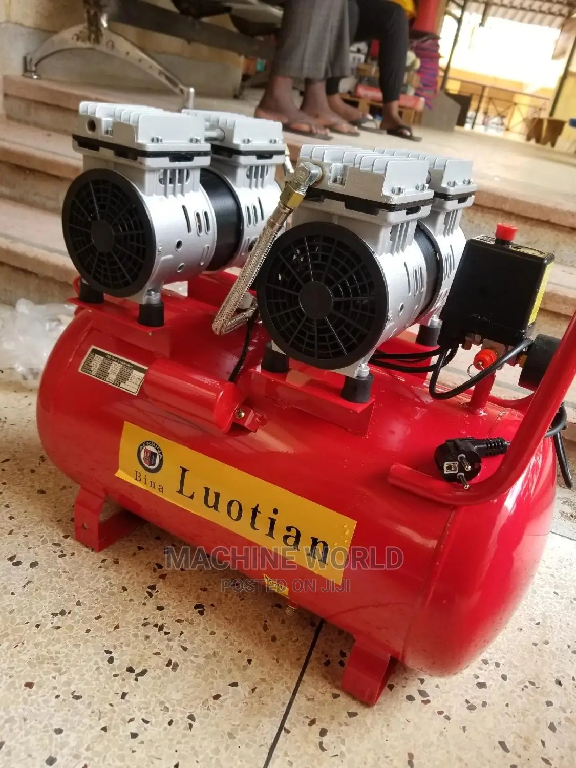 Silent Air Compressor (2 Heads)