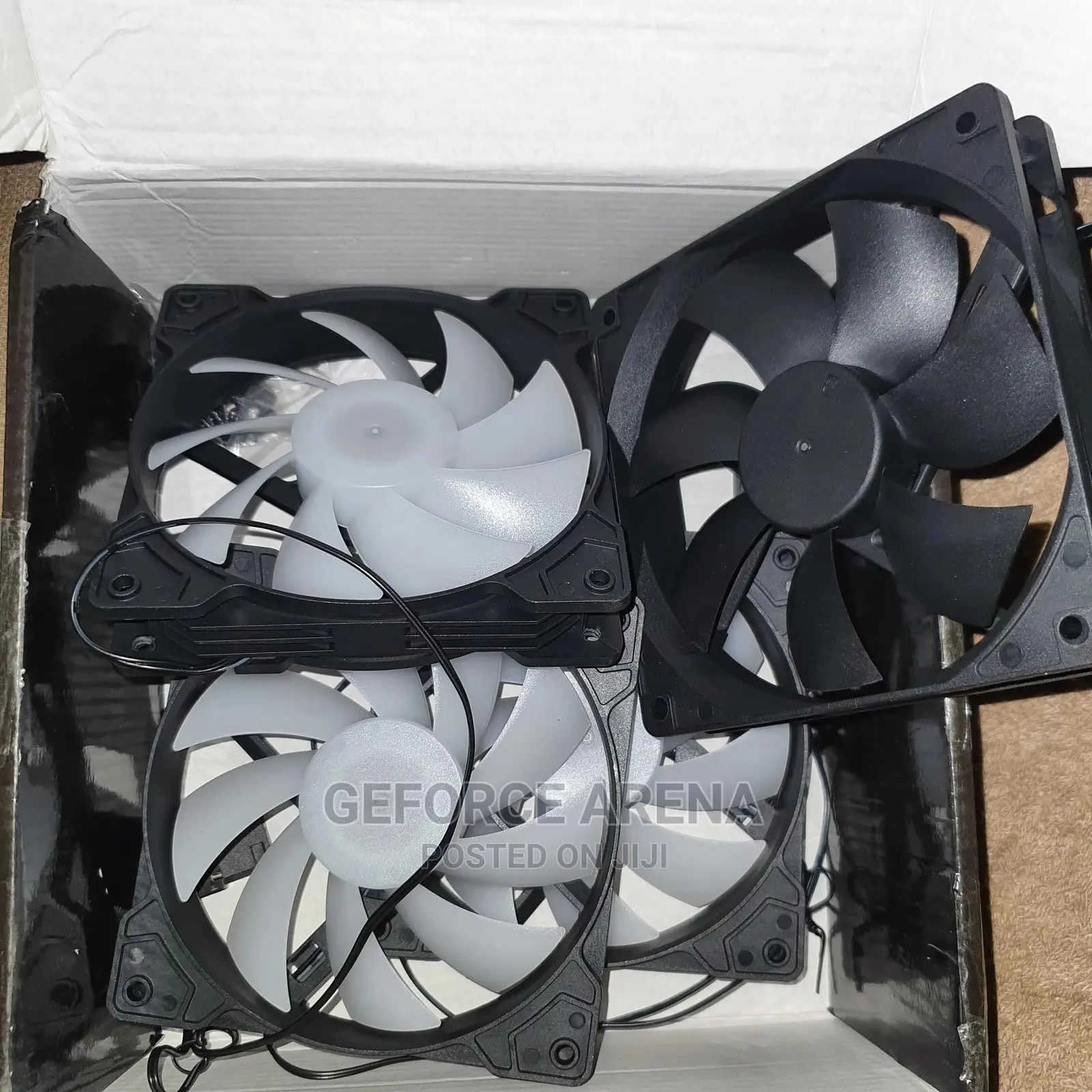 4 RGB Computer PC Case Fans - Brand New