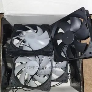 4 RGB Computer PC Case Fans - Brand New