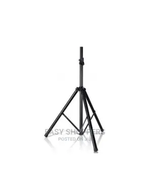 Metallic Speaker Stand Black